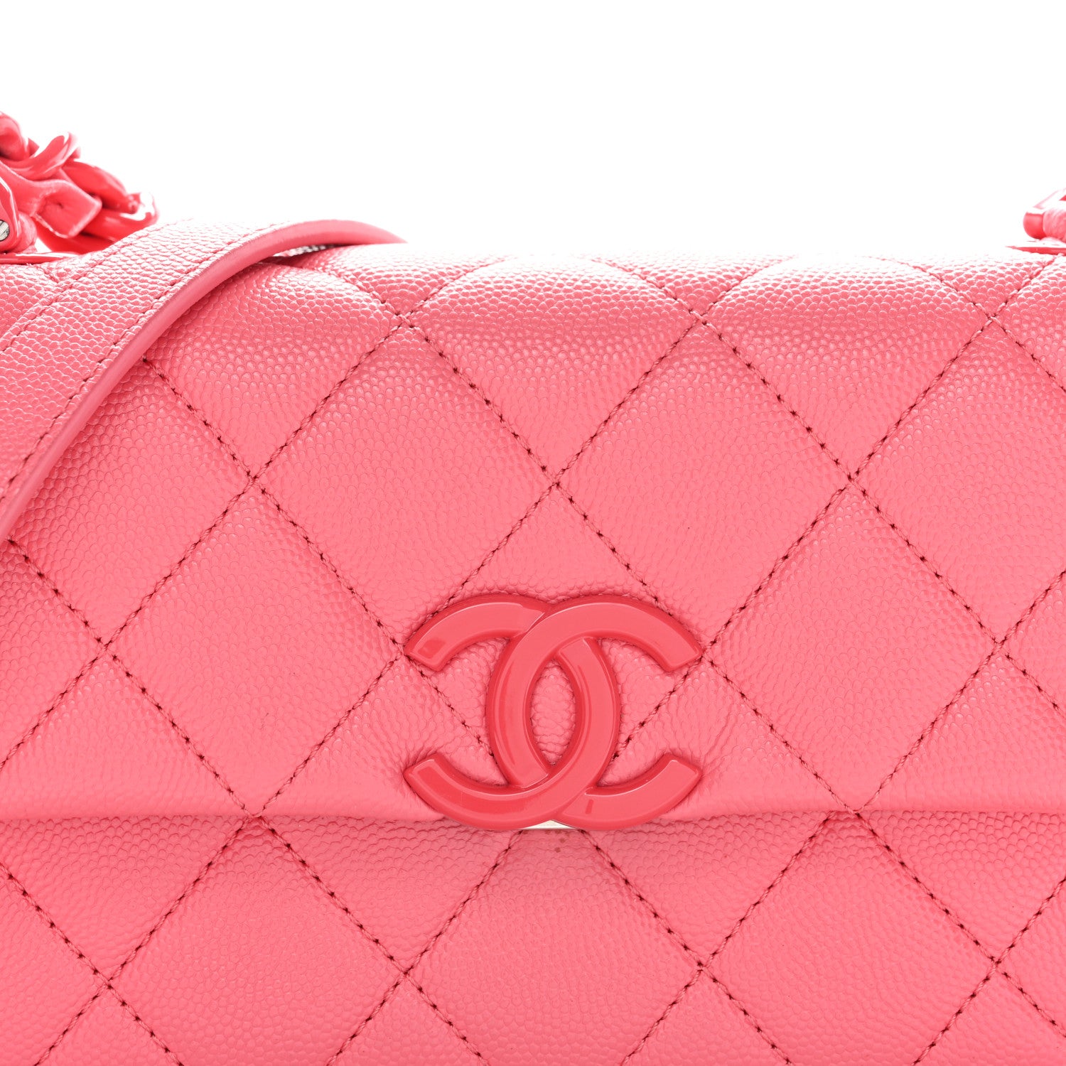 Chanel Caviar Quilted My Everything Small Flap Pink 8 of 10