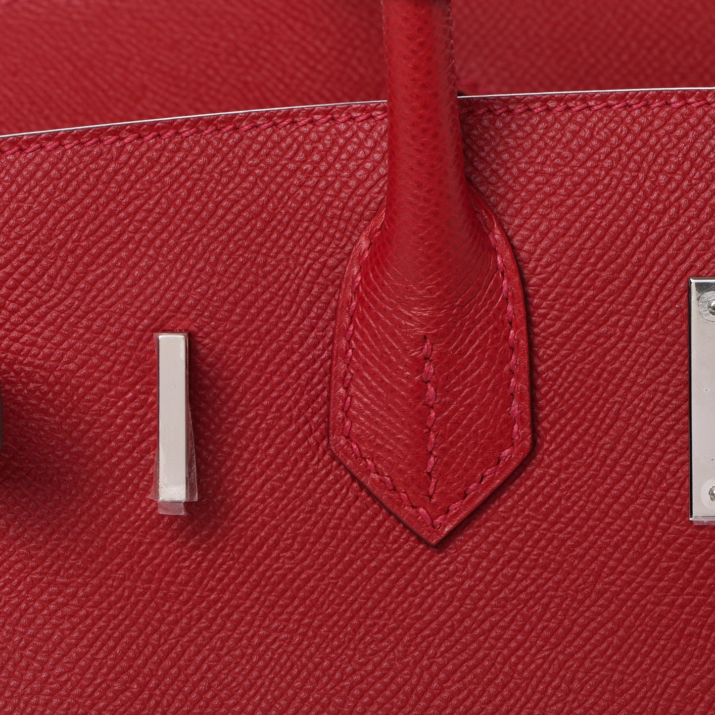 Epsom Birkin 30 Rouge Casaque