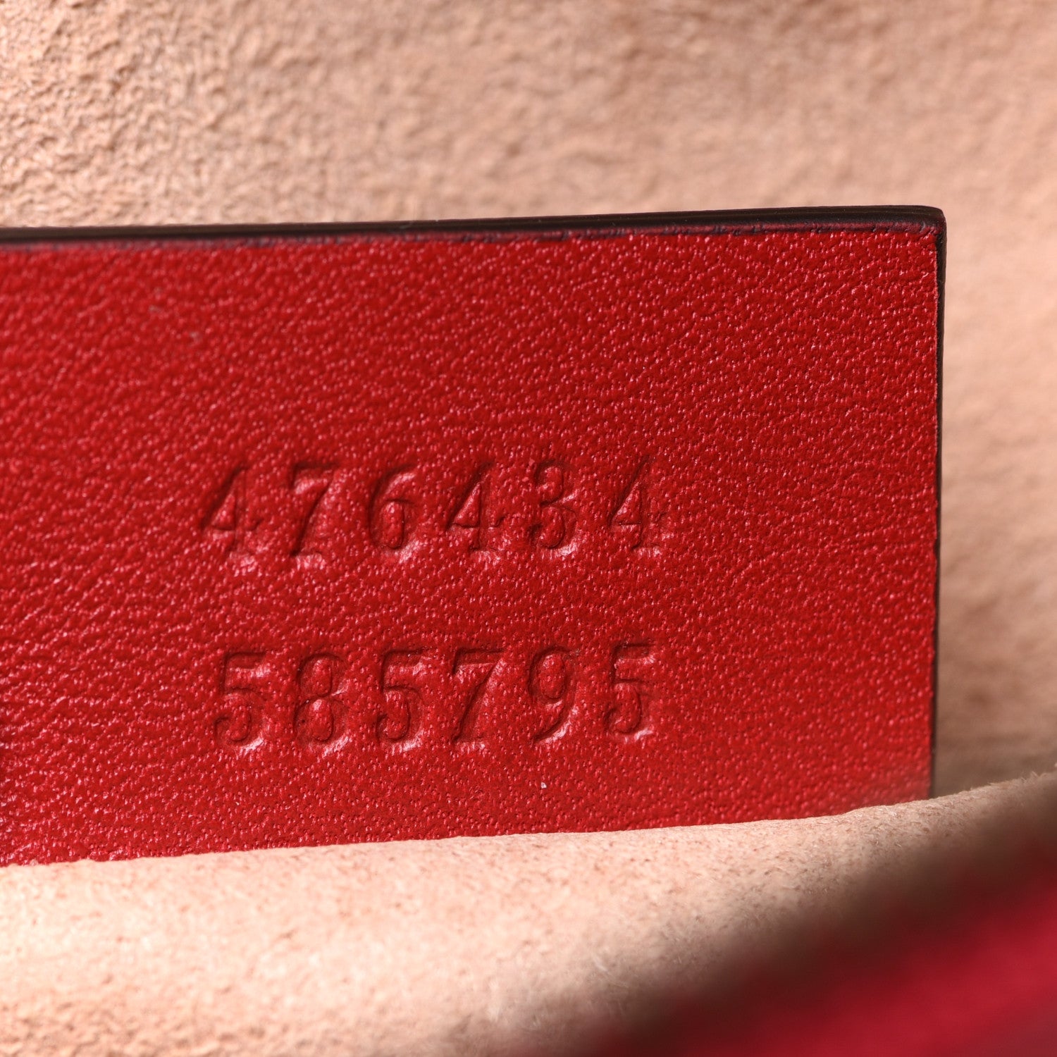 Saint Laurent GUCCI Calfskin Matelasse GG Marmont Belt Bag 85 34 Hibiscus Red 7 of 12