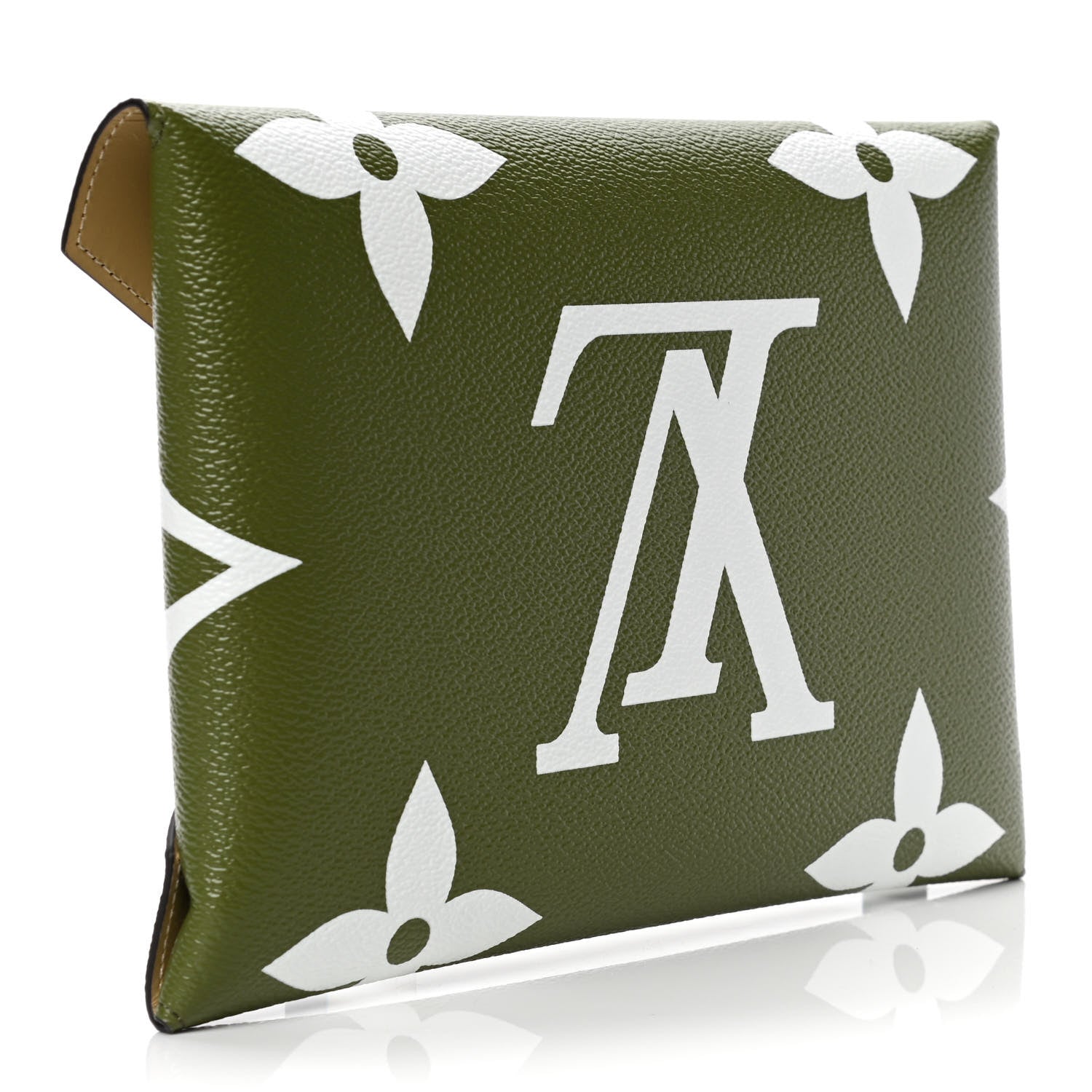 Louis Vuitton Monogram Giant Large Kirigami Pochette Kaki 2 of 4