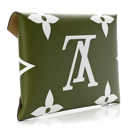 Louis Vuitton Monogram Giant Large Kirigami Pochette Kaki 2 of 4
