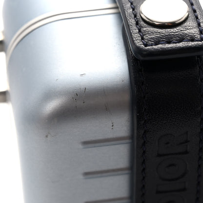 Christian Dior X RIMOWA Aluminum Personal Clutch On Strap Bleu 13 of 15