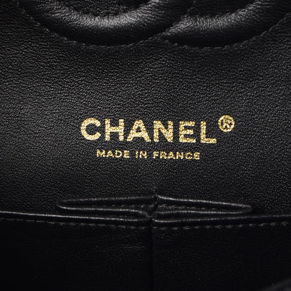 Chanel Caviar Quilted Medium Double Flap Black 7 of 10