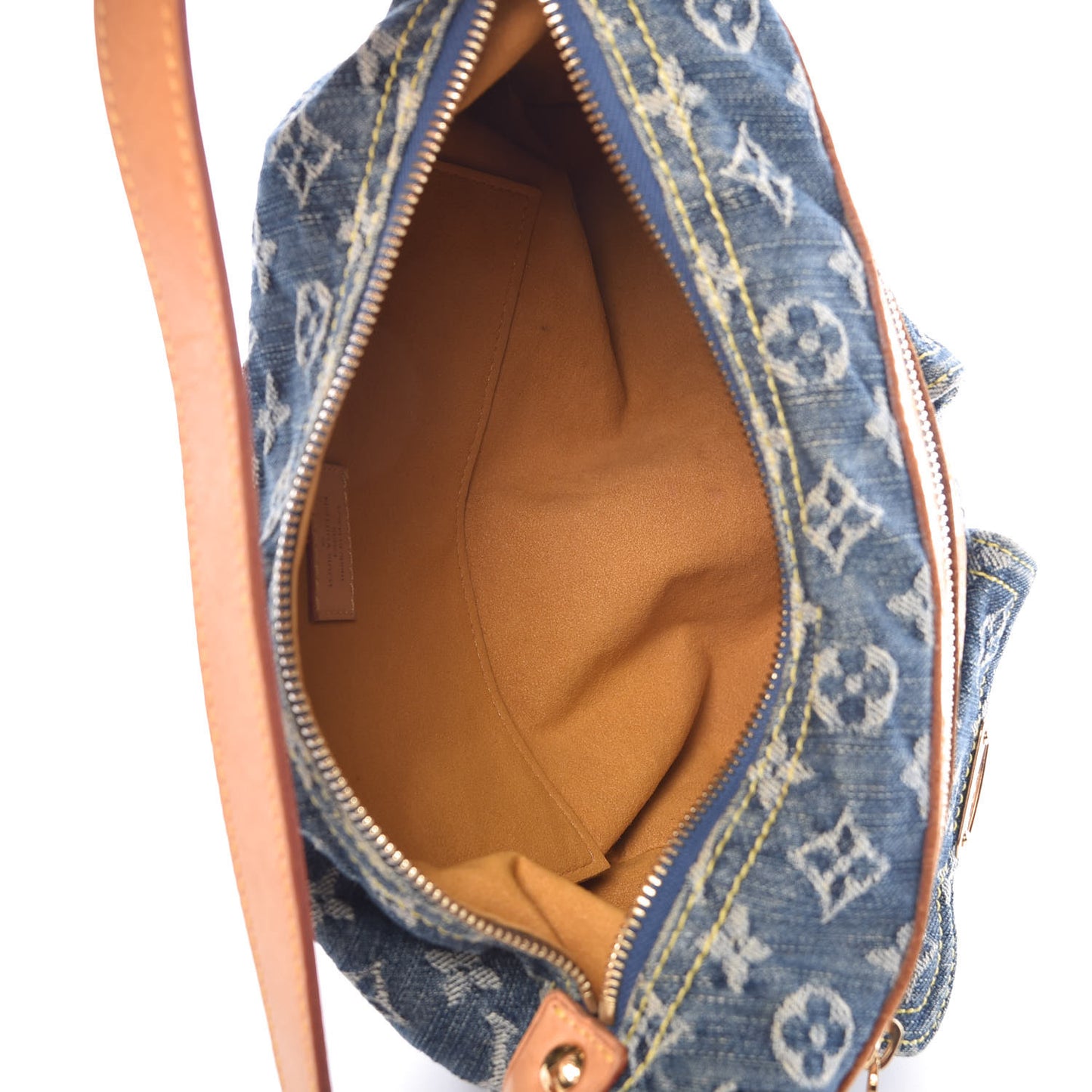 Monogram Denim Baggy PM Blue