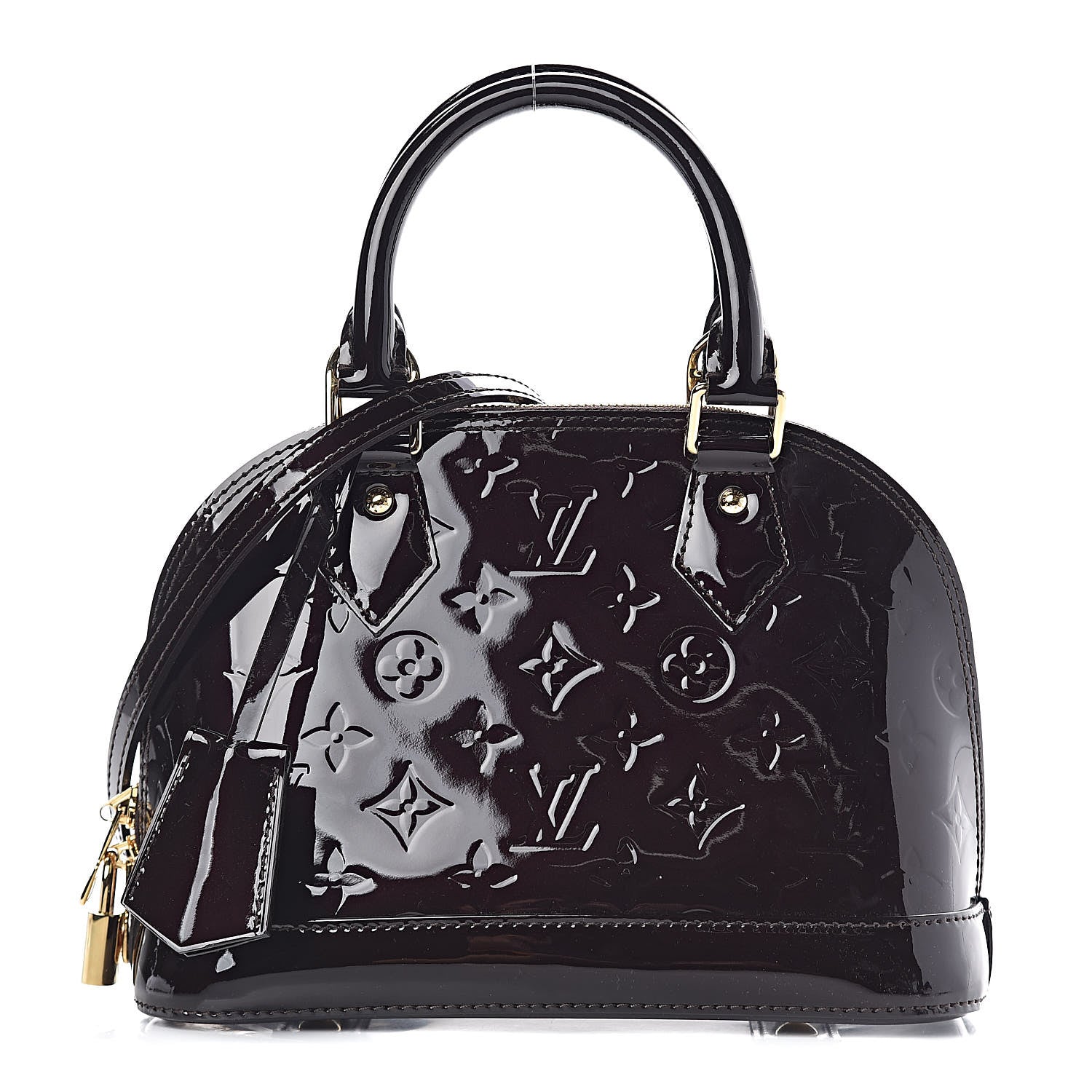 Louis Vuitton Vernis Alma BB Amarante 1 of 10