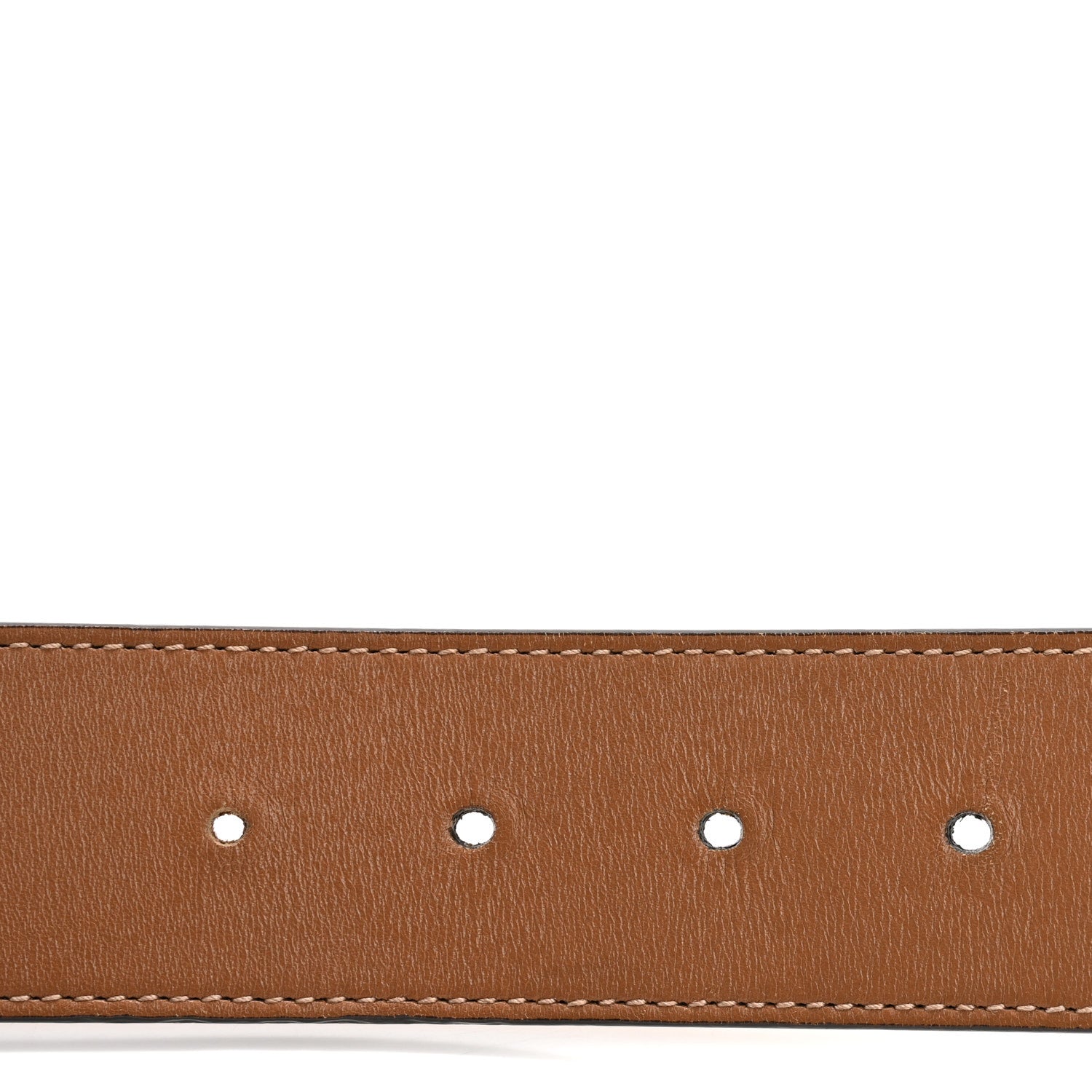 Gucci Calfskin Double G 40mm Belt 80 32 Tan 3 of 6