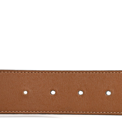 Gucci Calfskin Double G 40mm Belt 80 32 Tan 3 of 6