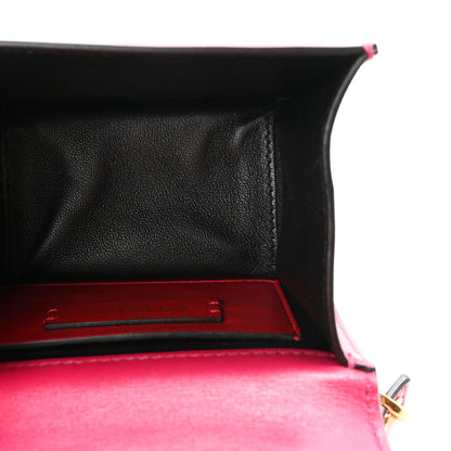 Valentino Garavani Smooth Calfskin Micro VSling Shoulder Bag Fuchsia 4 of 8
