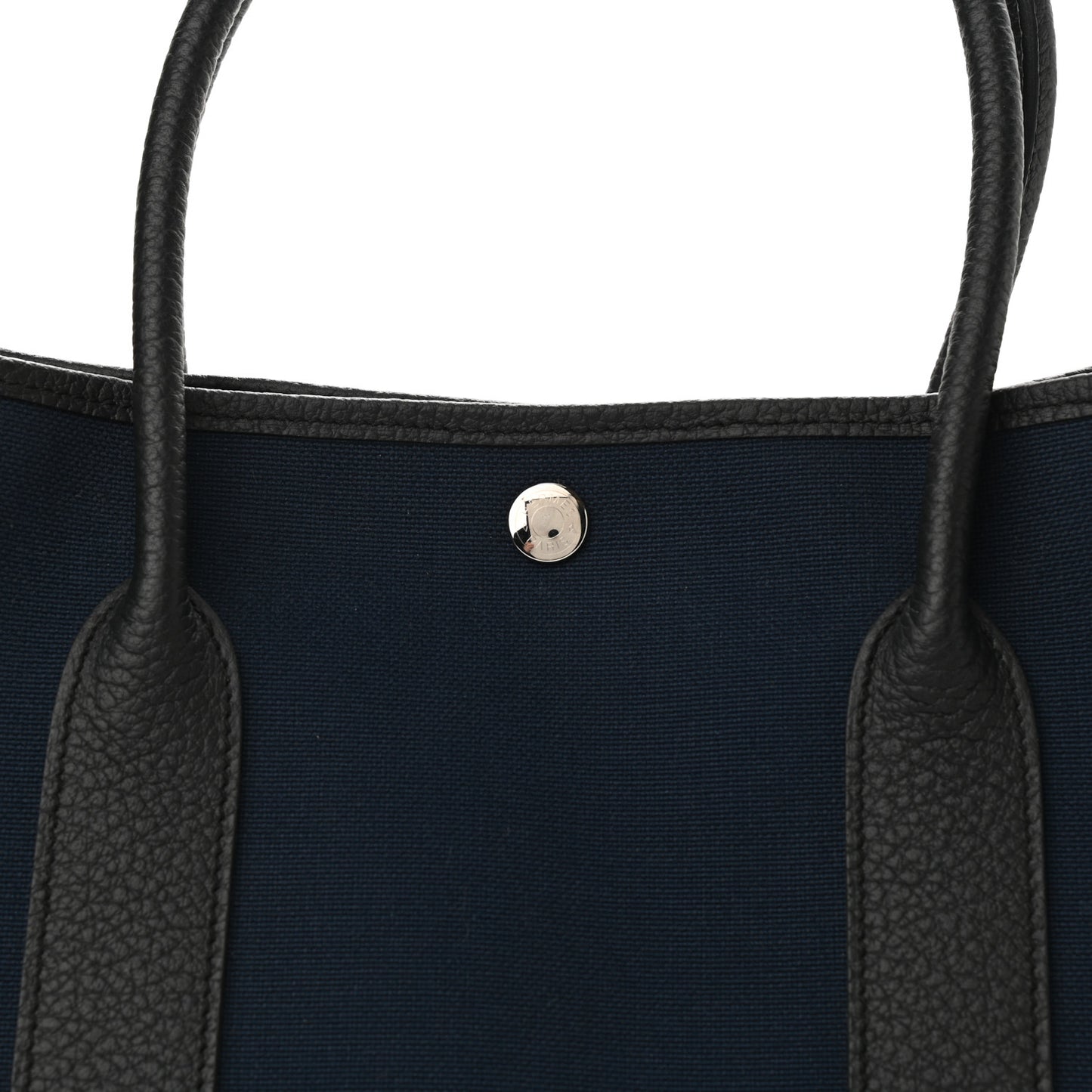 Toile Negonda Garden Party Tote 36 MM Bleu Marine Black