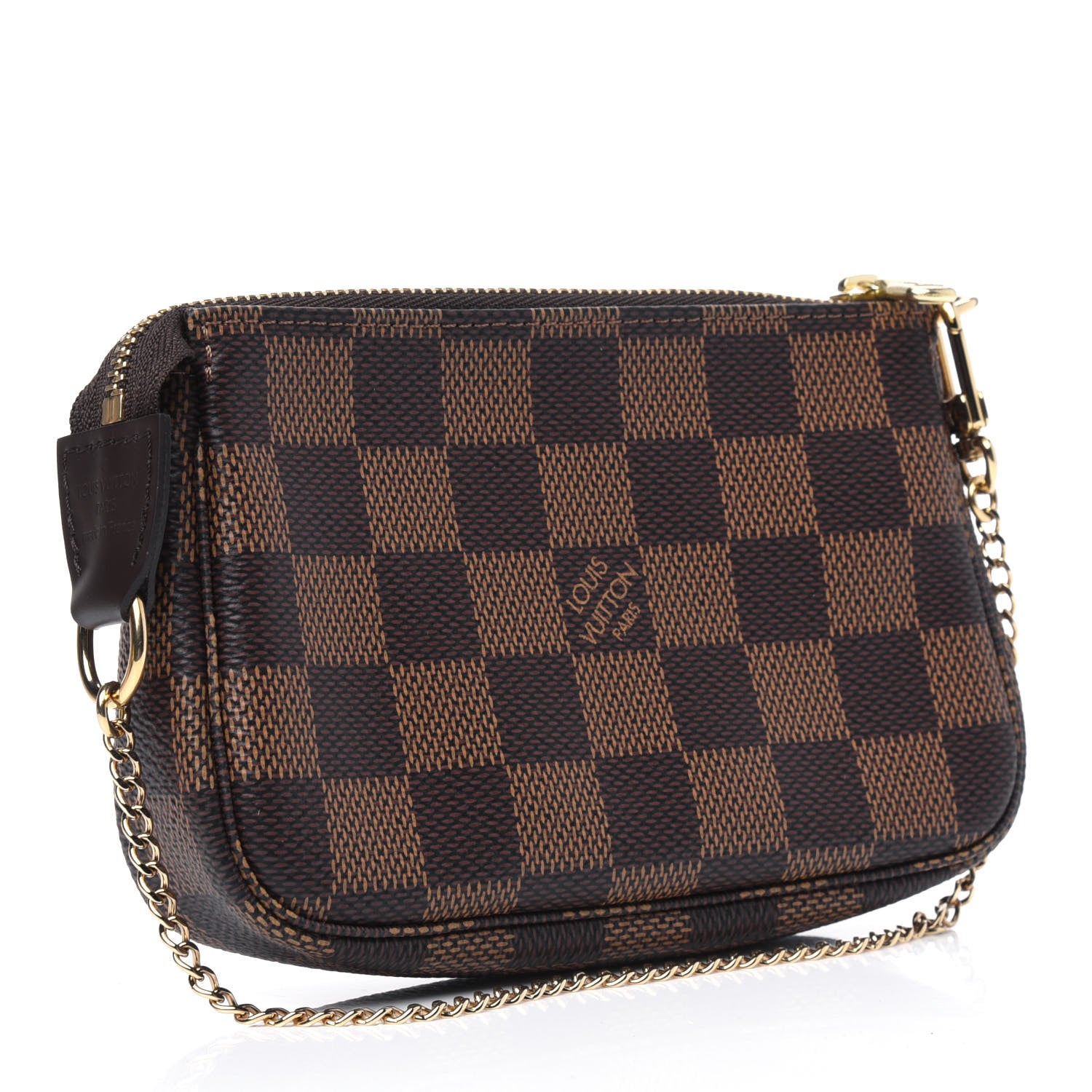 Louis Vuitton Damier Ebene Mini Pochette Accessories 2 of 4