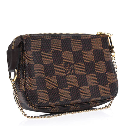 Louis Vuitton Damier Ebene Mini Pochette Accessories 2 of 4