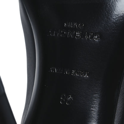 Givenchy Smooth Calfskin 4G Square Toe Knee Boots 38 Black 8 of 12