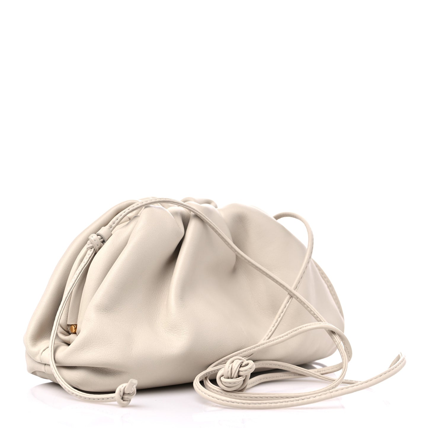 Butter Calfskin The Mini Pouch Chalk