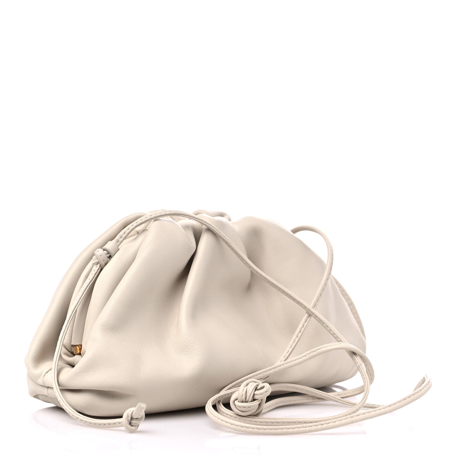 Bottega Veneta Butter Calfskin The Mini Pouch Chalk 3 of 9