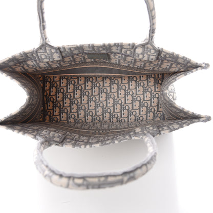 Christian Dior Oblique Medium Book Tote Grey 4 of 8