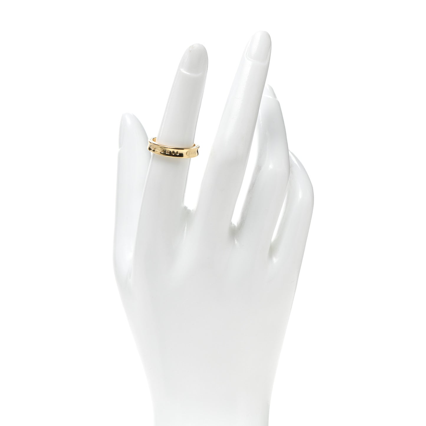 18K Yellow Gold Narrow 1837 Ring 52 6
