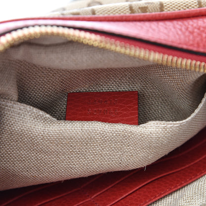 Gucci Monogram Mini Bree Messenger Bag Red 7 of 10