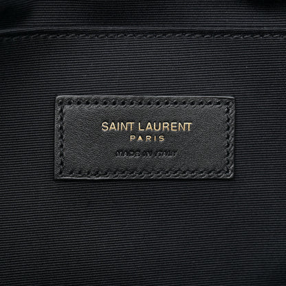 Saint Laurent Grain De Poudre Monogram Belt Bag Black 6 of 13