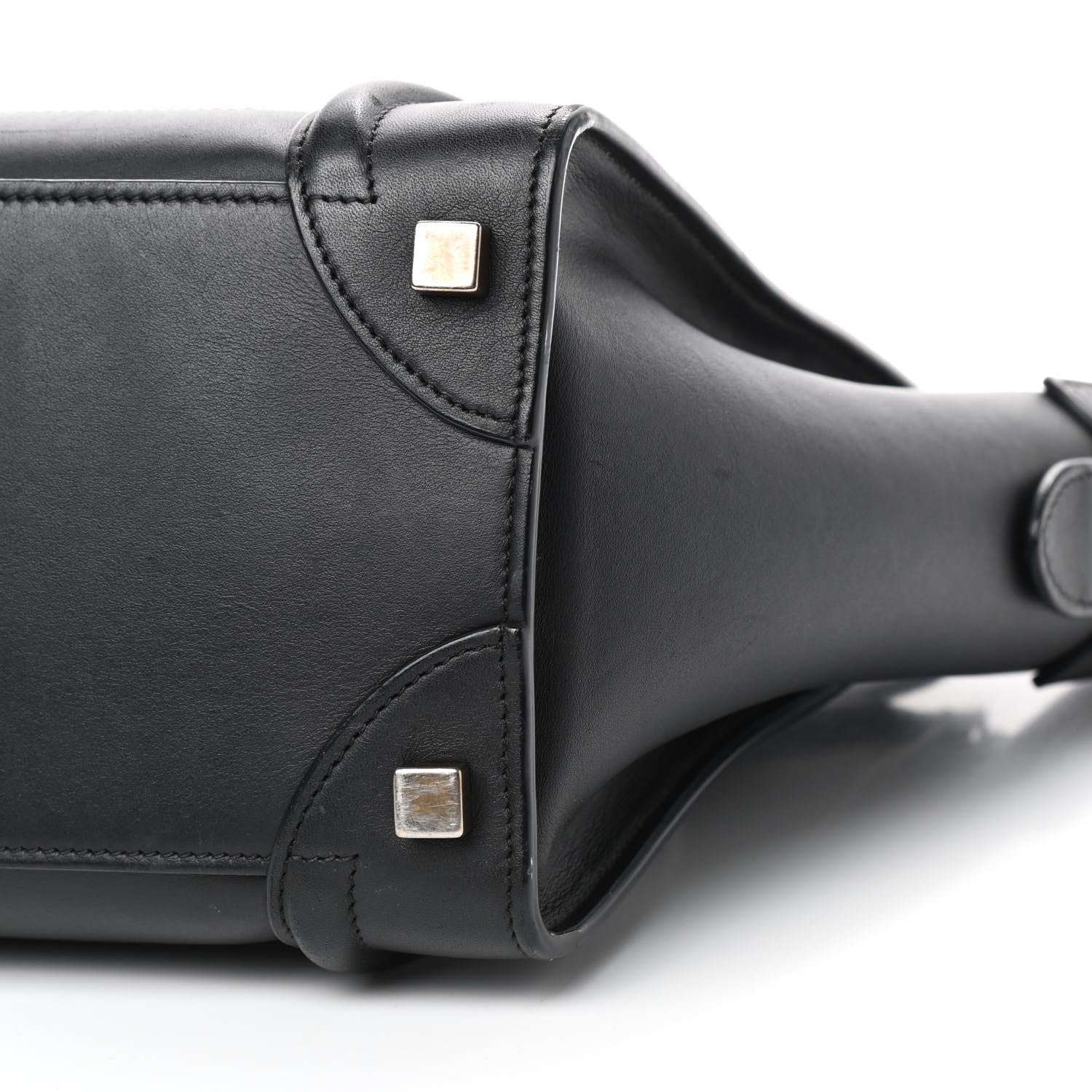 Celine Smooth Calfskin Micro Luggage Black 8 of 11