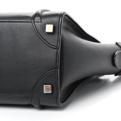 Celine Smooth Calfskin Micro Luggage Black 8 of 11