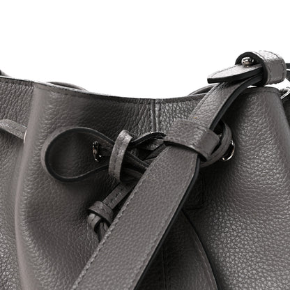 Alexander McQueen Calfskin Bucket Bag Grey 8 of 14