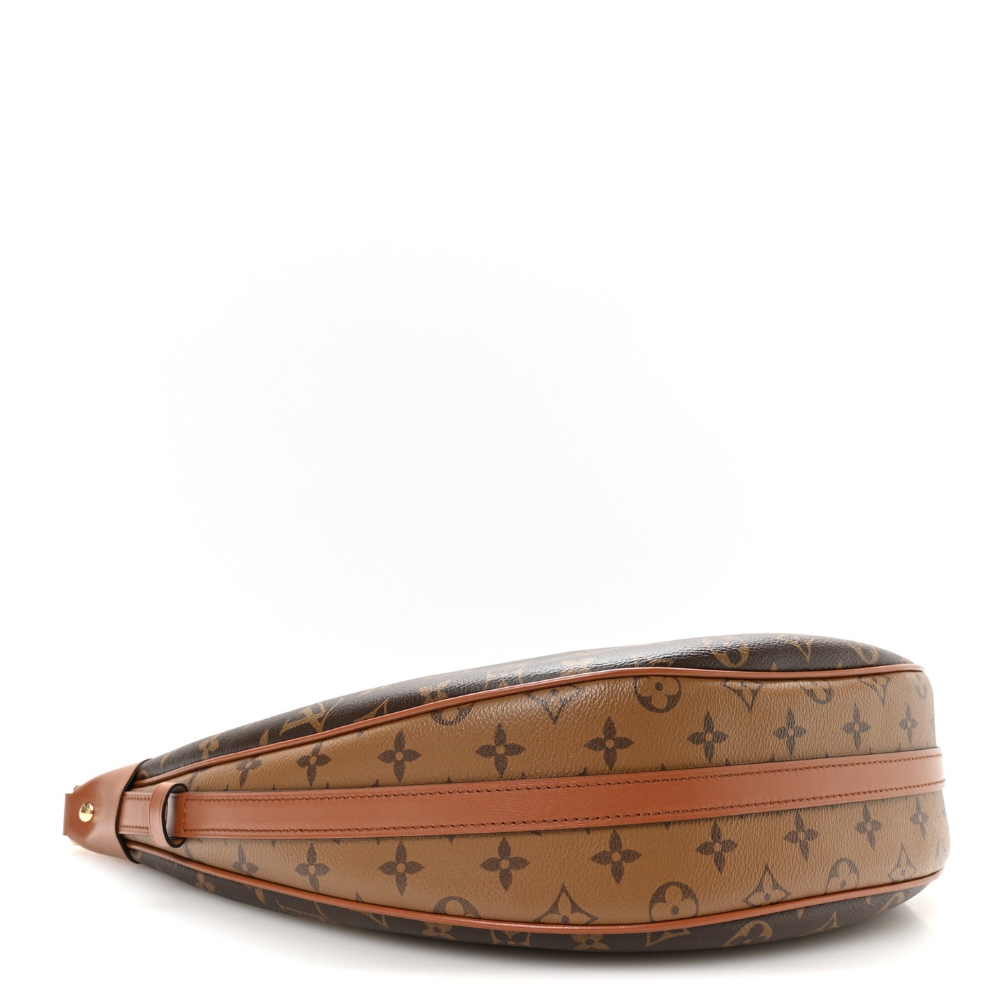 Reverse Monogram Loop Hobo