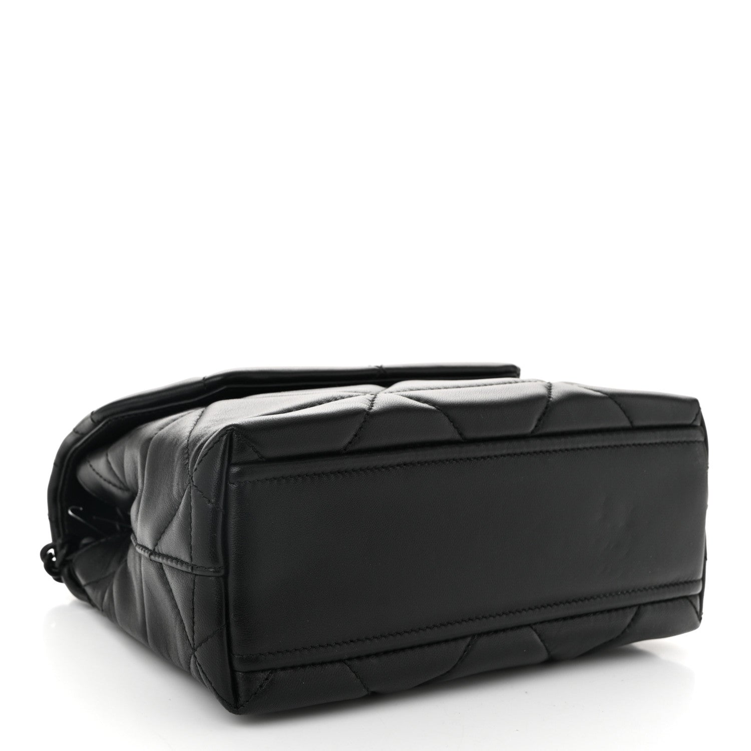 Prada Nappa Triangle Stitched Small Spectrum Bag Black 4 of 10