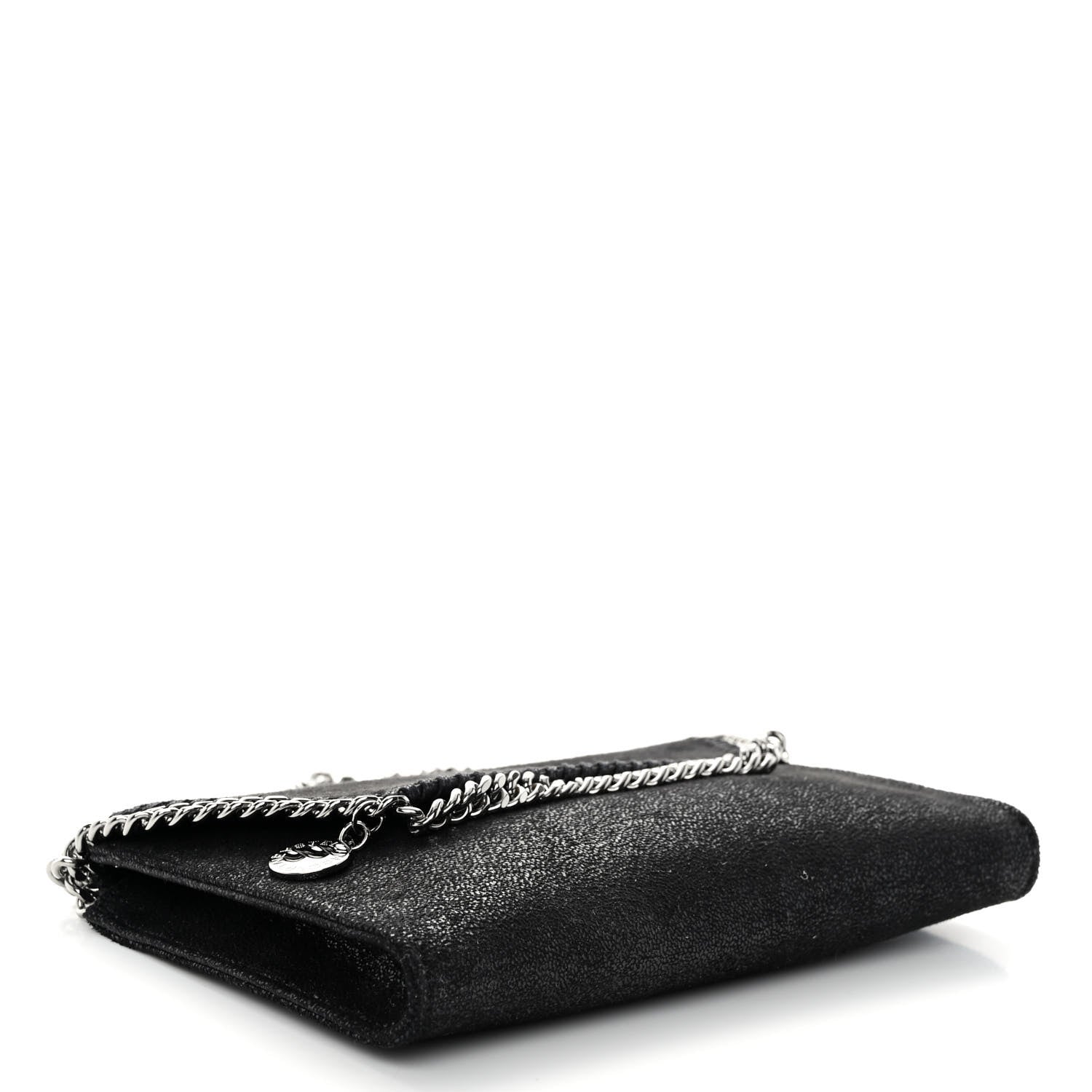 Stella McCartney Shaggy Deer Falabella Mini Crossbody Bag Black 4 of 9