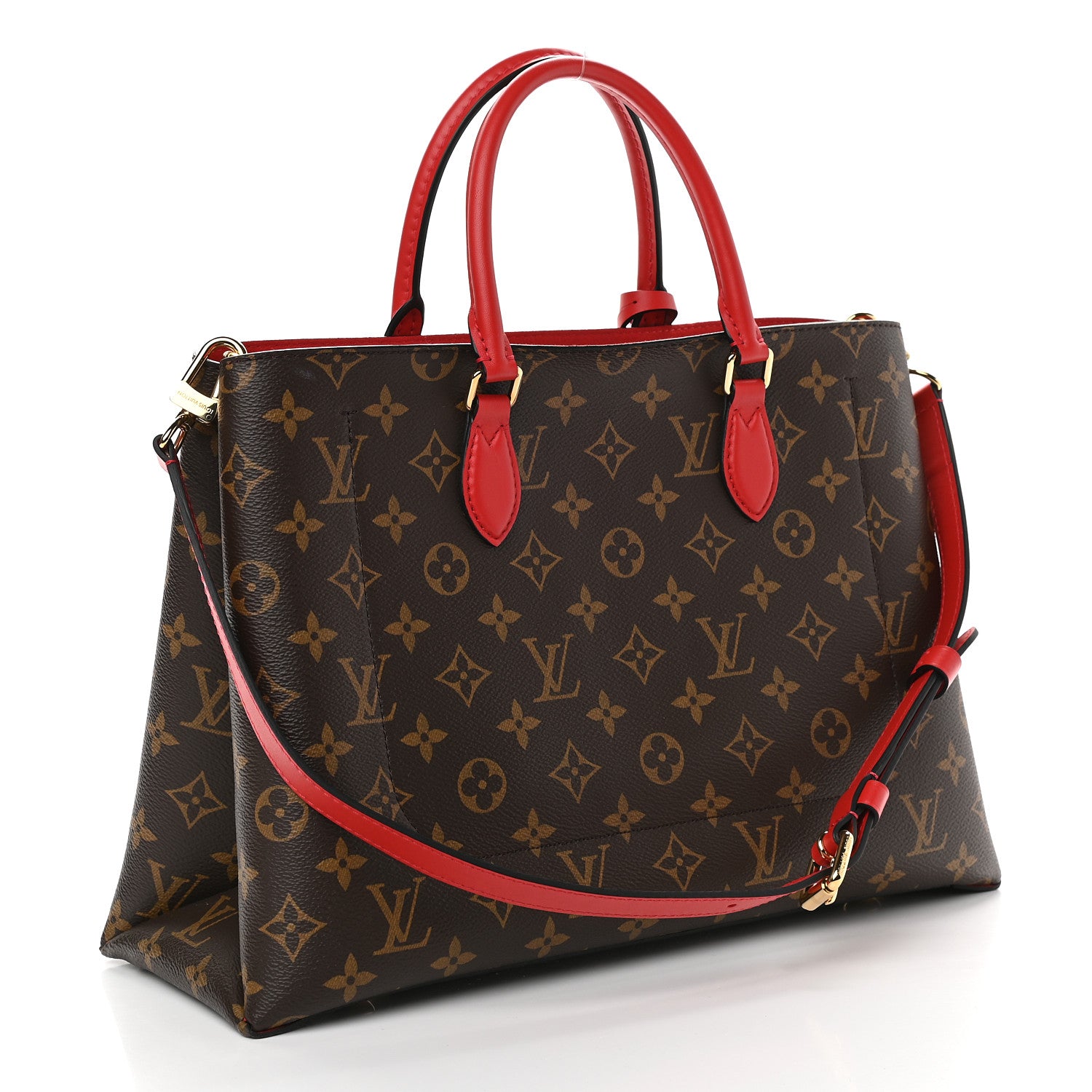 Louis Vuitton Monogram Flower Tote Coquelicot 4 of 9