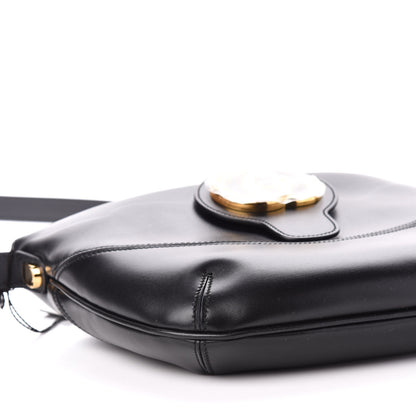 Gucci Calfskin Medium Arli Shoulder Bag Black 9 of 11