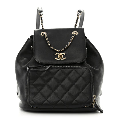 Chanel Caviar Quilted Business Affinity Backpack Black 1 of 13