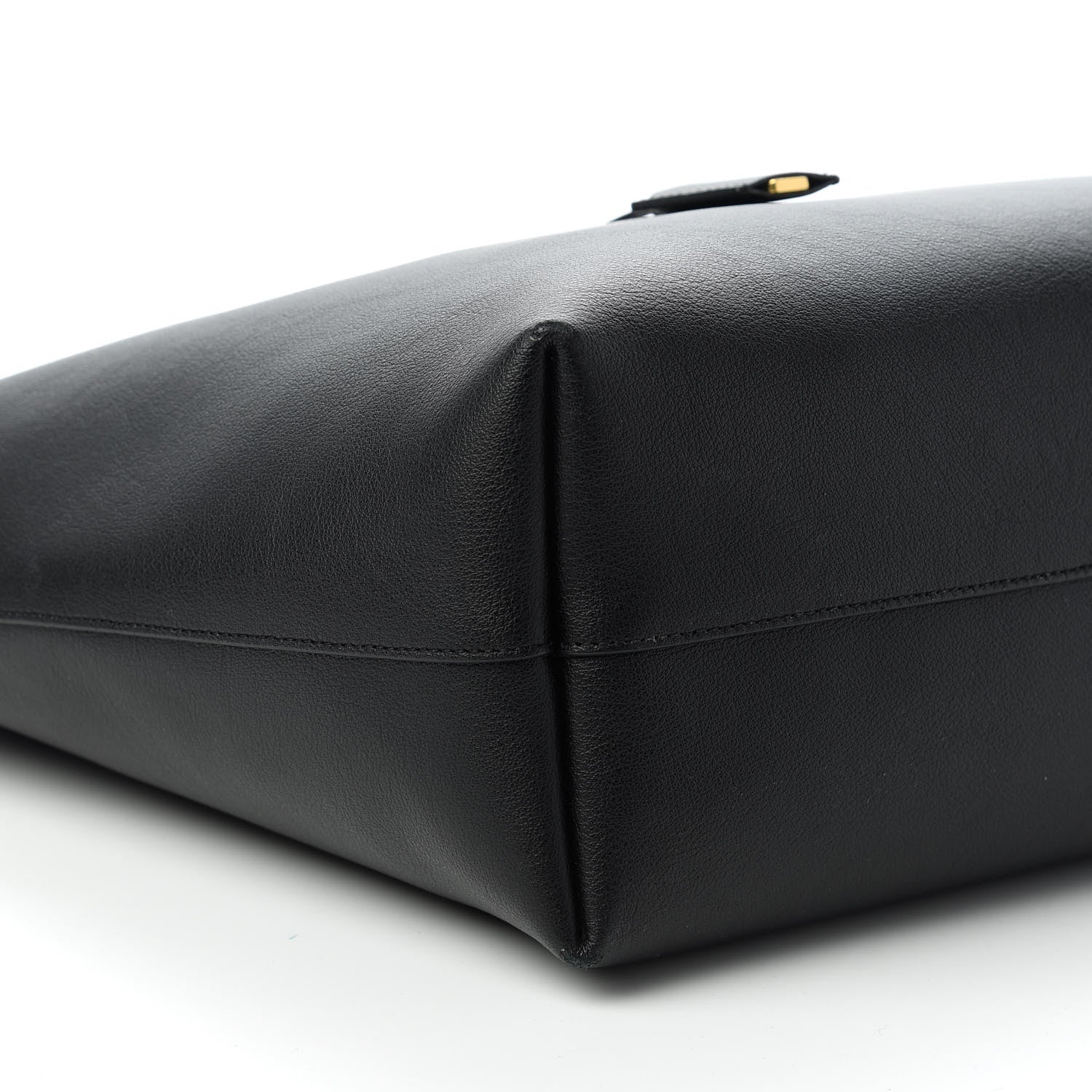 Saint Laurent Calfskin Large Shopping Tote Black 6 of 14