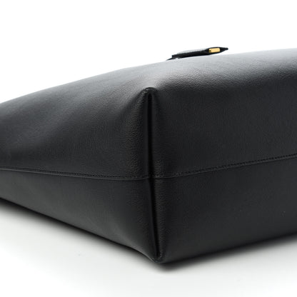 Saint Laurent Calfskin Large Shopping Tote Black 6 of 14