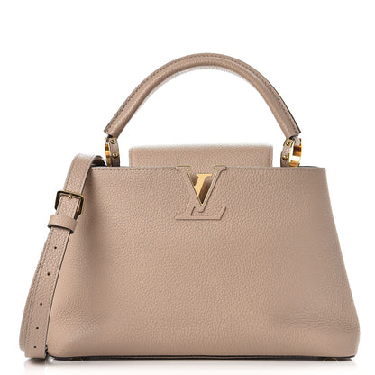 Louis Vuitton Taurillon Capucines PM Galet 1 of 6