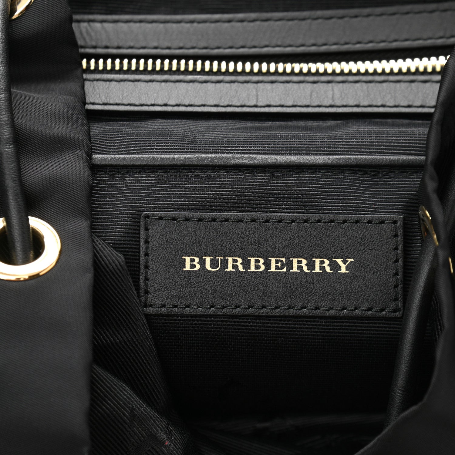 Burberry Nylon Medium Rucksack Backpack Black 6 of 12