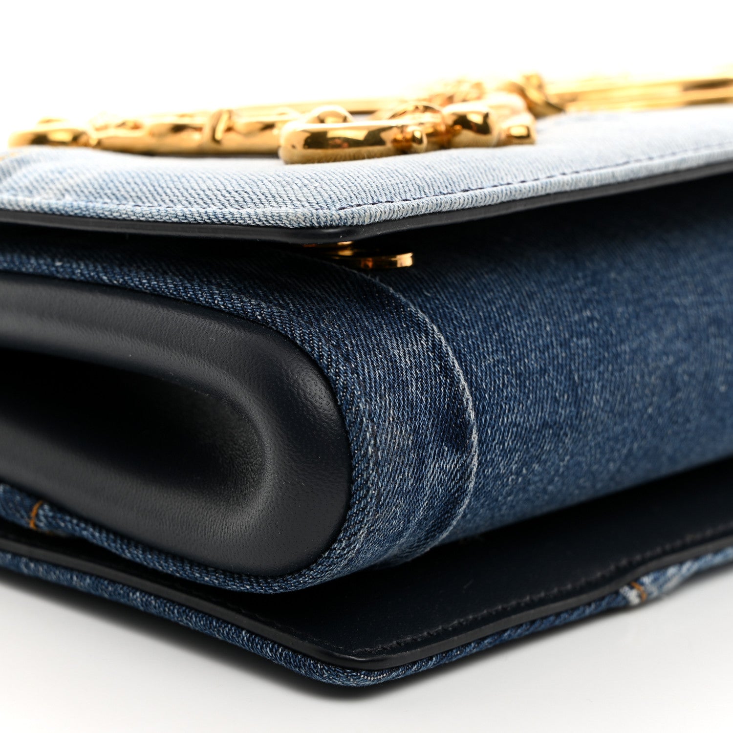 Dolce & Gabbana Denim DG Girls Shoulder Bag Blue 8 of 9
