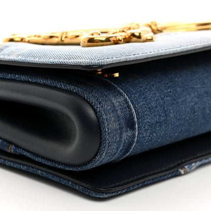 Dolce & Gabbana Denim DG Girls Shoulder Bag Blue 8 of 9