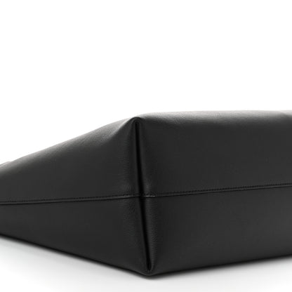 Saint Laurent Calfskin Large Shopping Tote Black 10 of 11