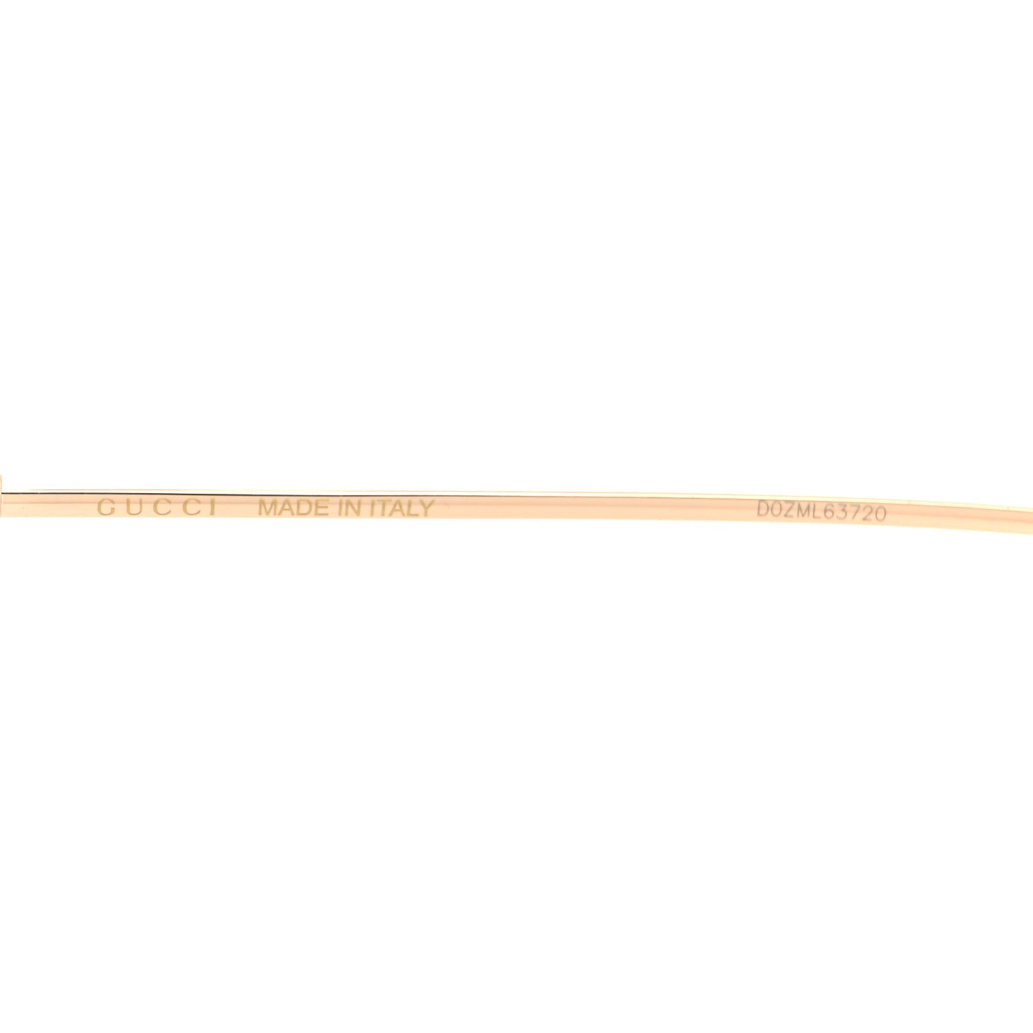 Gucci Metal Mask Sunglasses GG1436S Red Gold 6 of 9