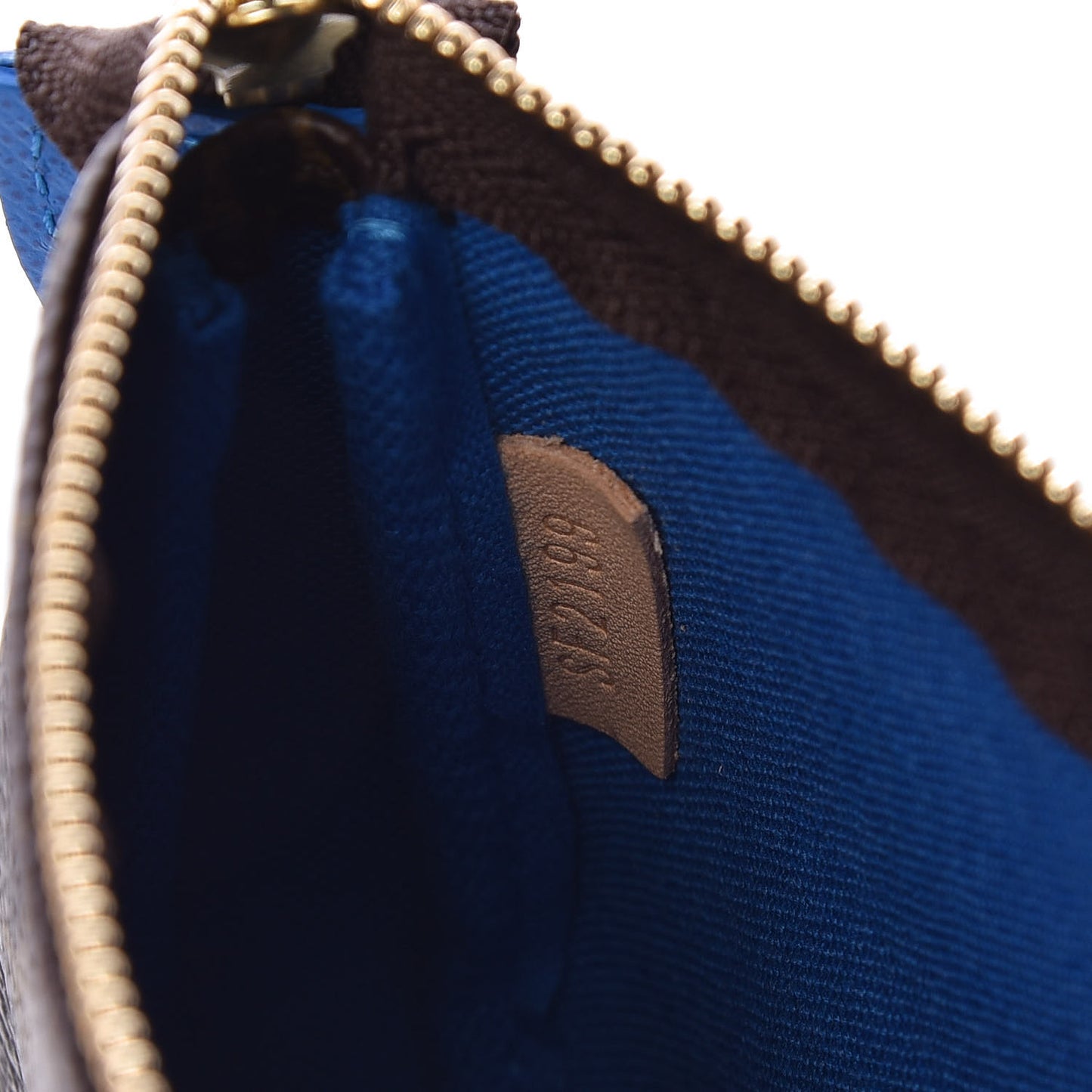 Monogram 2019 Christmas Animation Mini Venice Pochette Accessories Blue