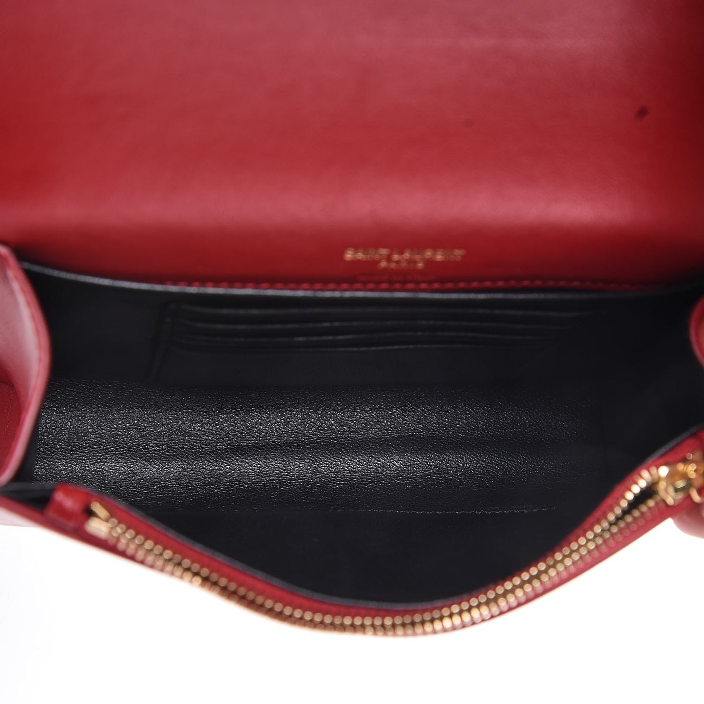 Smooth Calfskin Monogram Kate Belt Bag Red
