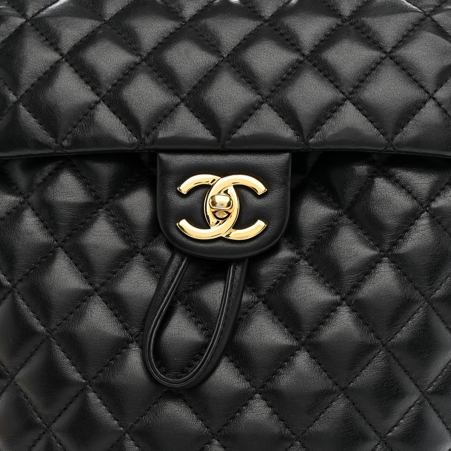 Chanel Calfskin Quilted Small Urban Spirit Backpack Black 8 of 12