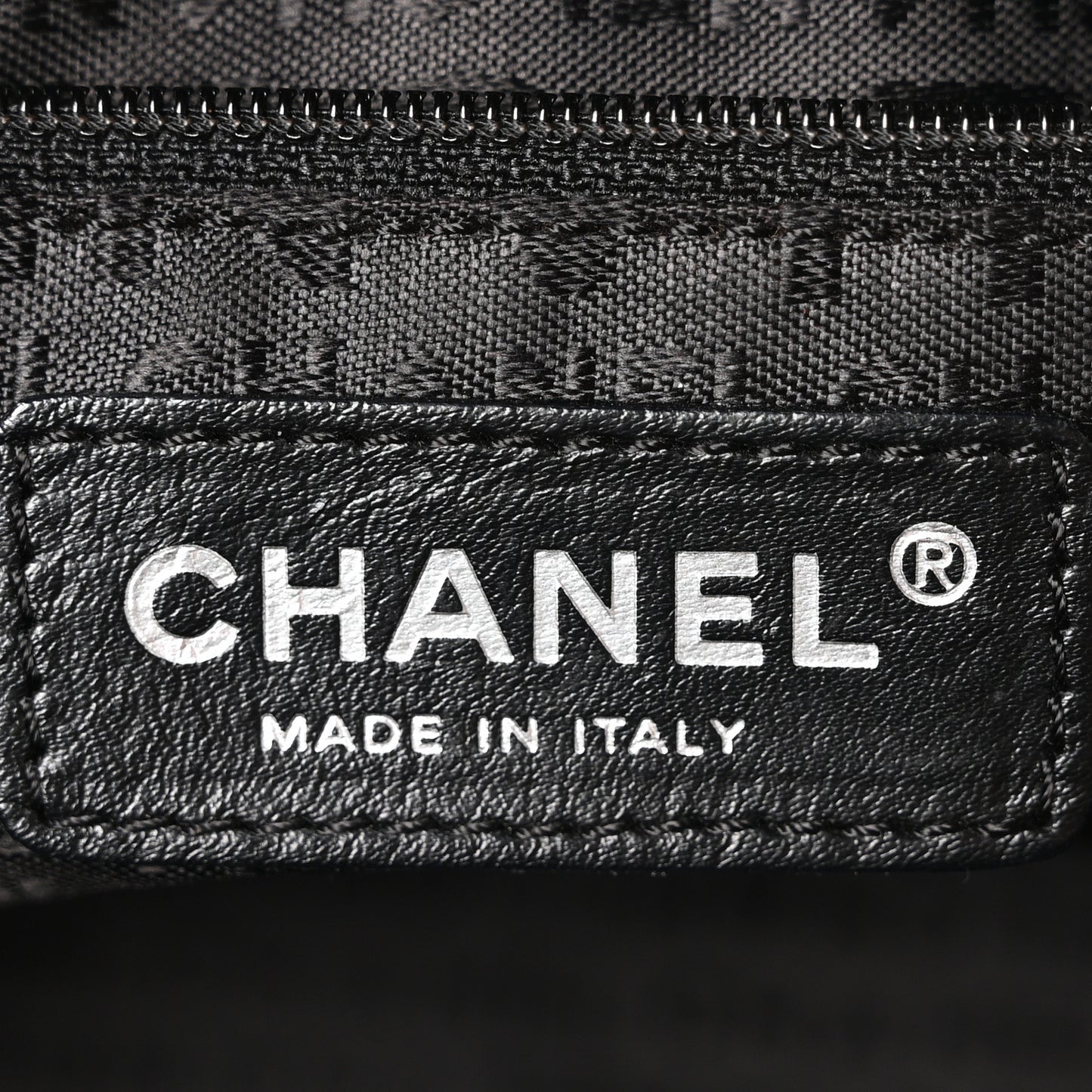 Caviar Square Stitched Bowler Black
