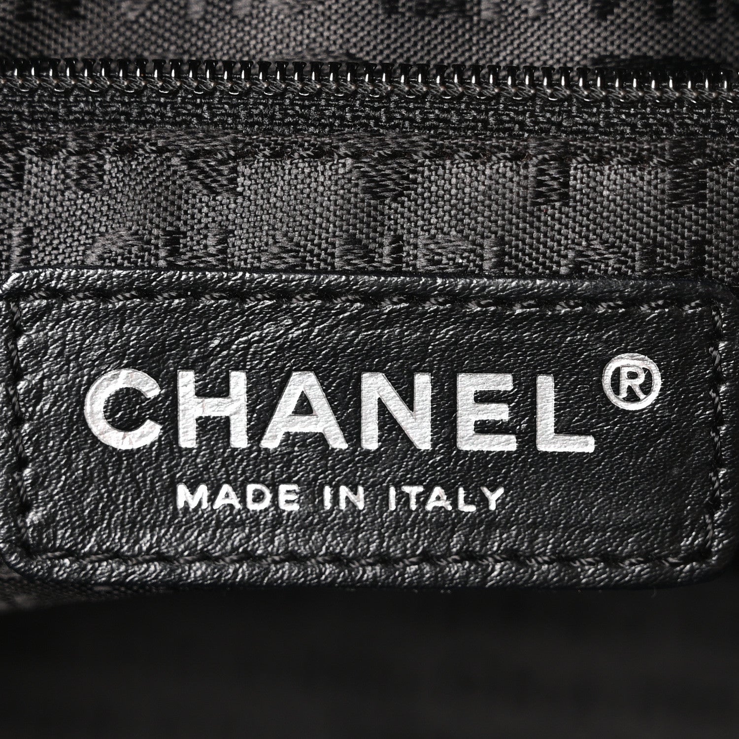 Chanel Caviar Square Stitched Bowler Black 6 of 10