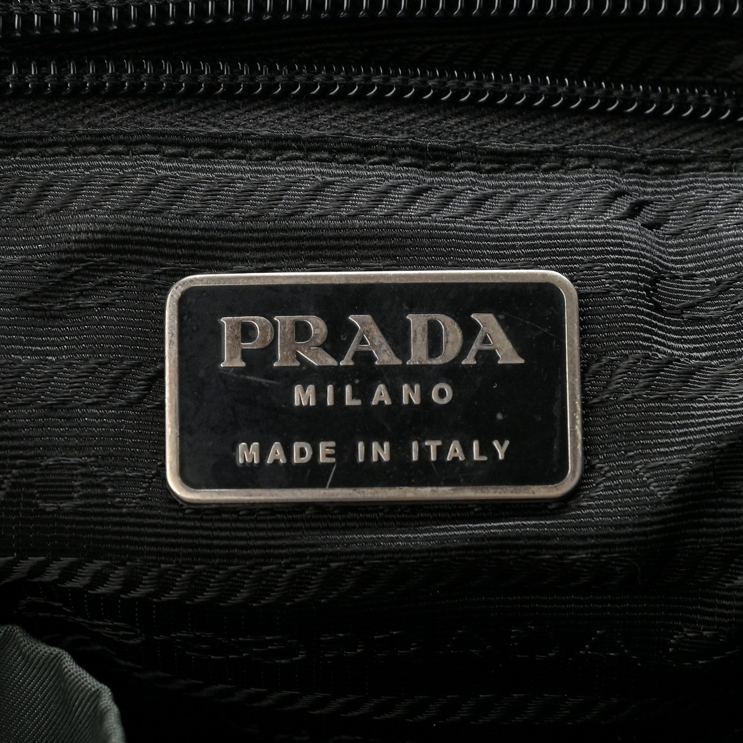 Prada Nylon Vela Small Backpack Green 5 of 14
