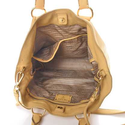 Prada Vitello Daino Tote Ginestra 5 of 9