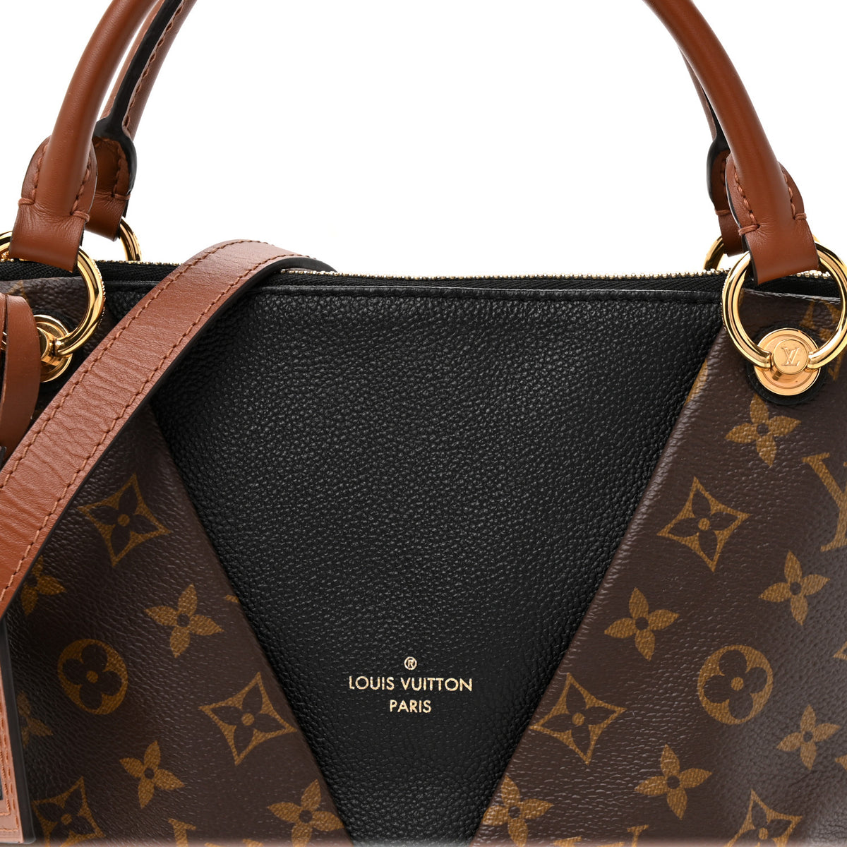 Monogram V Tote BB Black