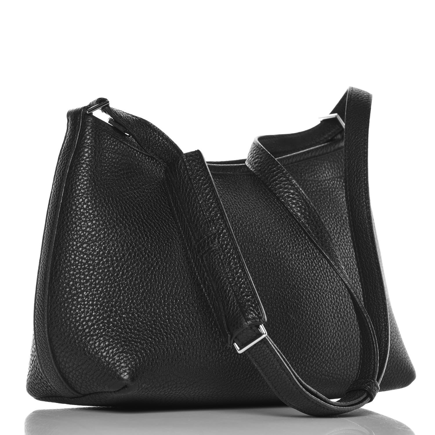 エルメス HERMES ベラルンゴ pm Hermes Togo Berlingo 23 PM Black 347619 – FASHIONPHILE