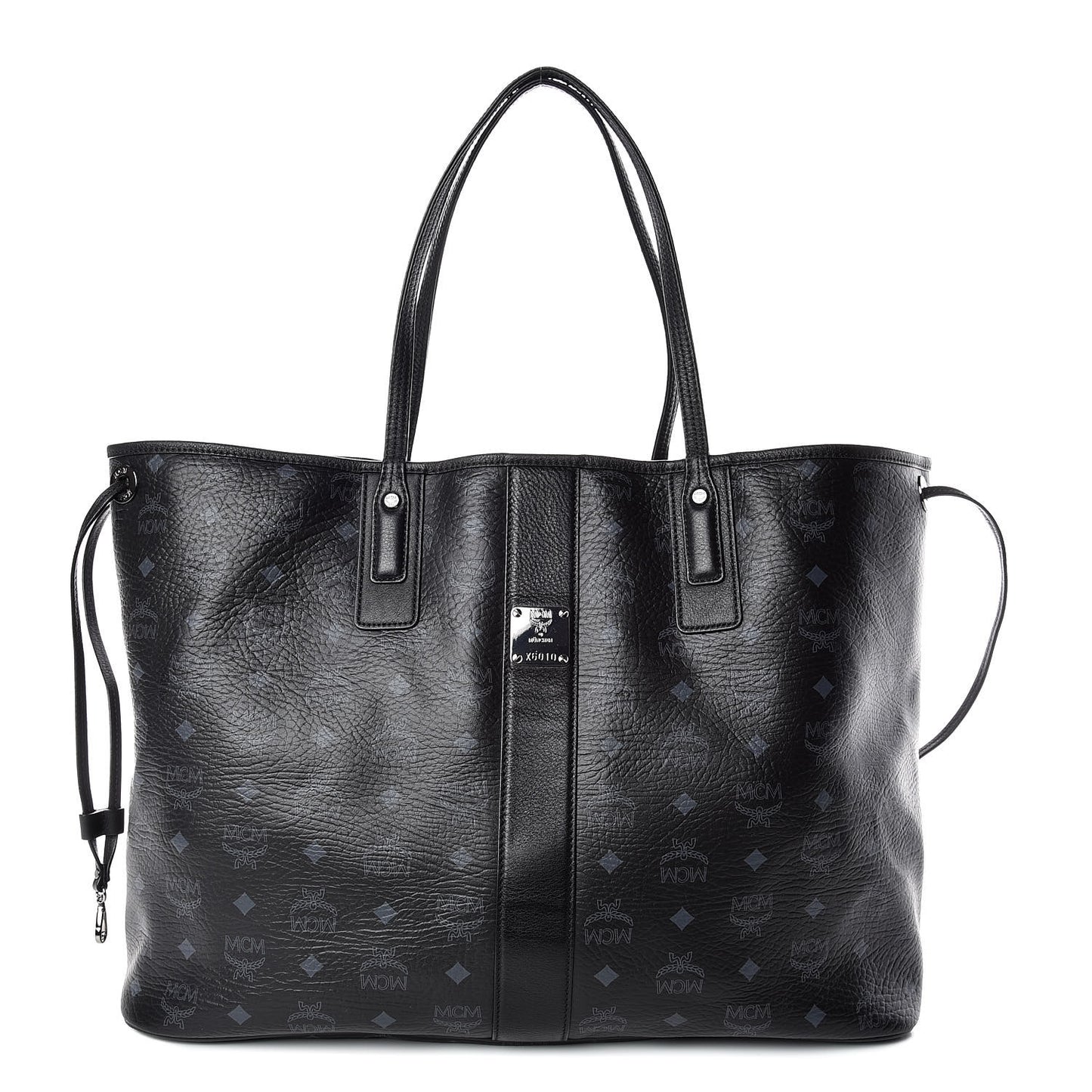 Visetos Large Liz Reversible Shopper Tote Black