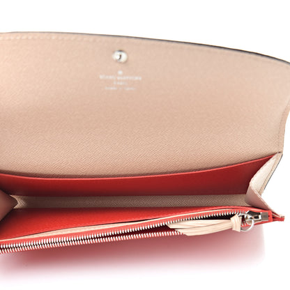 Louis Vuitton Epi Emilie Wallet Coquelicot 3 of 7